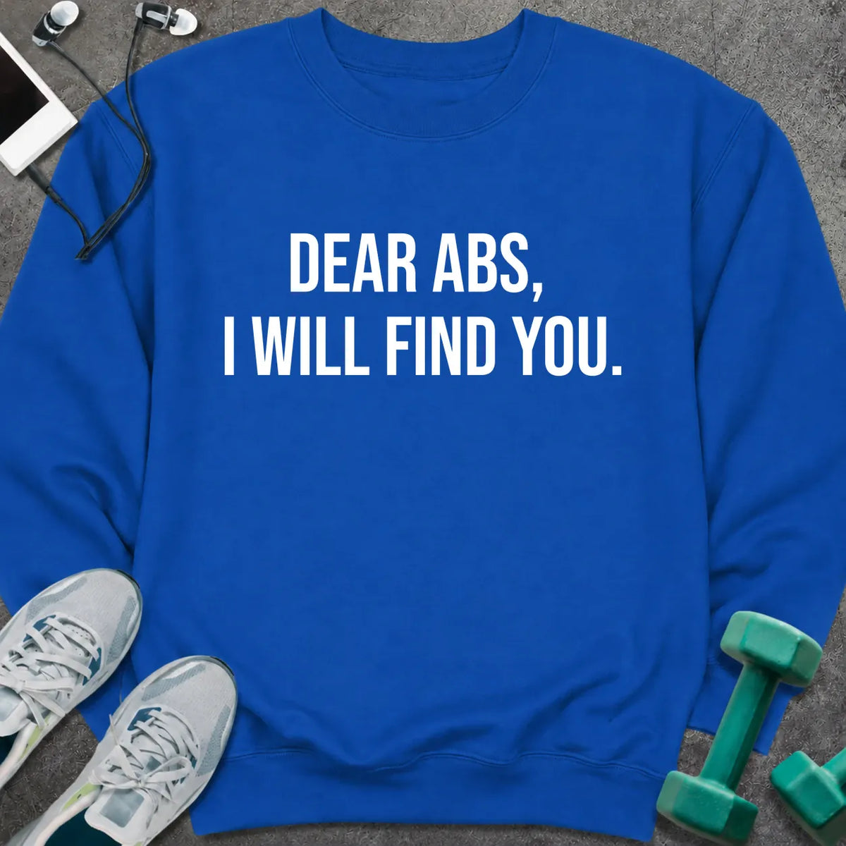 Sweatshirt Royal / S Dear Abs Sweatshirt