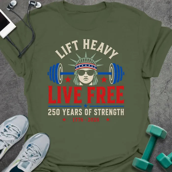 T-Shirt Military Green / S Lady Lifts T-Shirt