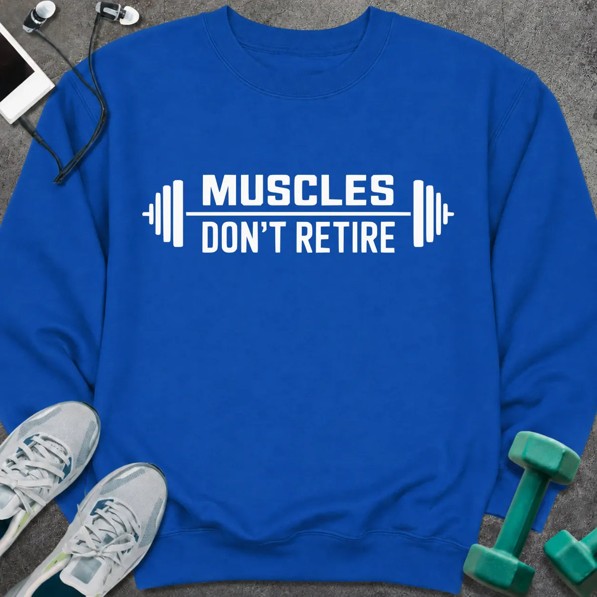 Sweatshirt Royal / S Don't Retire Sweatshirt