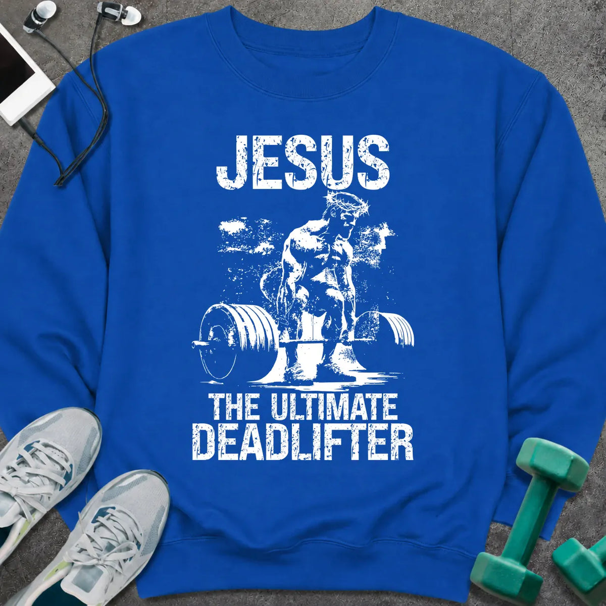 Sweatshirt S / Royal Ultimate Deadlifter Sweatshirt