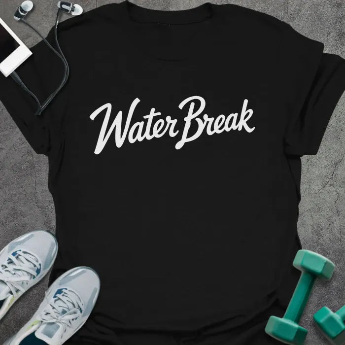 T-Shirt Black / M Water Break T-Shirt