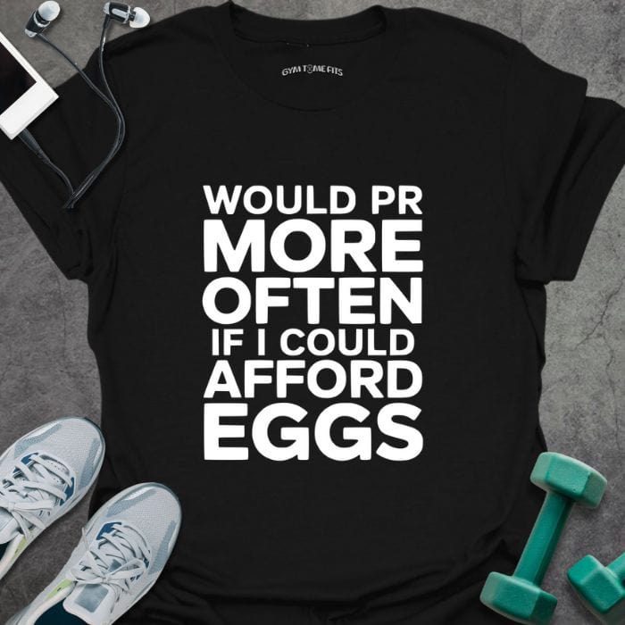 T-Shirt Black / S Afford Eggs T-Shirt