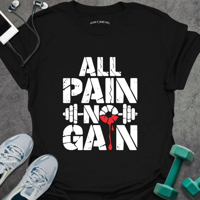 T-Shirt Black / S All Pain T-Shirt