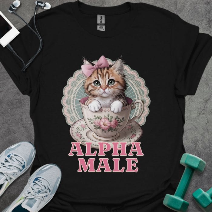 T-Shirt Black / S Alpha Male T-Shirt