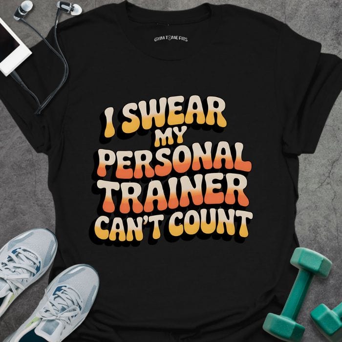 T-Shirt Black / S Can't Count Groovy T-Shirt