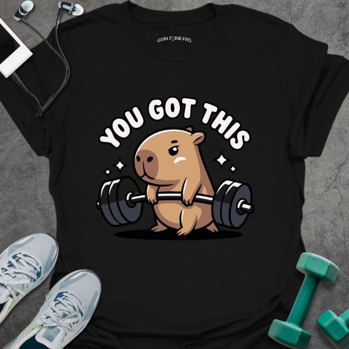 T-Shirt Black / S Capybara T-Shirt