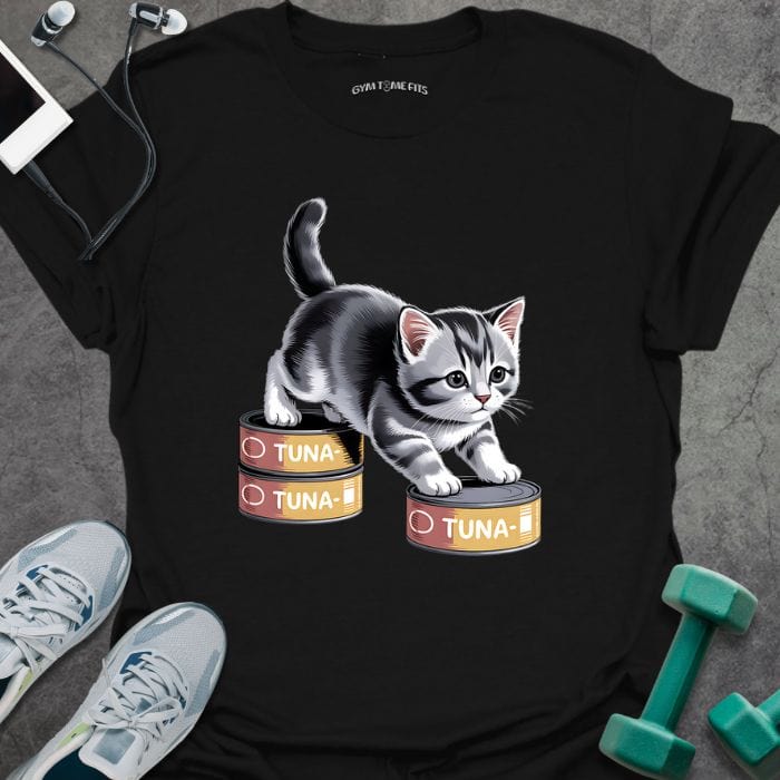 T-Shirt Black / S Cat Burpees T-Shirt