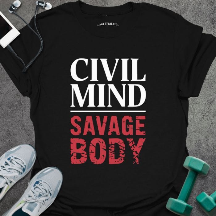 T-Shirt Black / S Civil Mind T-Shirt