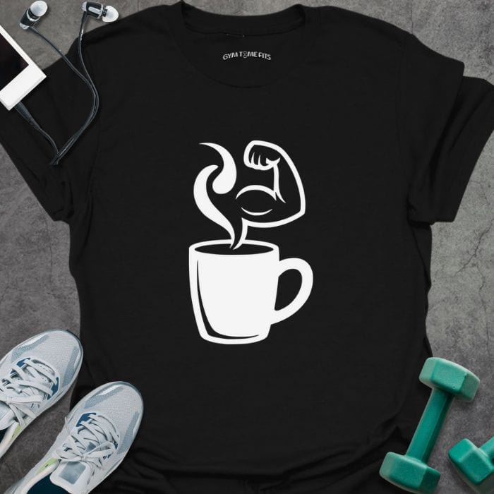 T-Shirt Black / S Coffee Bicep T-Shirt