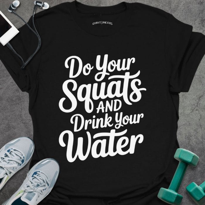 T-Shirt Black / S Do Your Squats T-Shirt