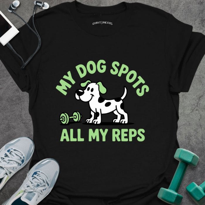 T-Shirt Black / S Dog Spots T-Shirt