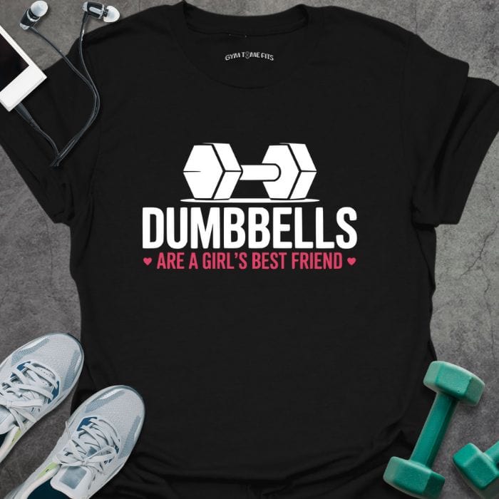 T-Shirt Black / S Dumbbells T-Shirt