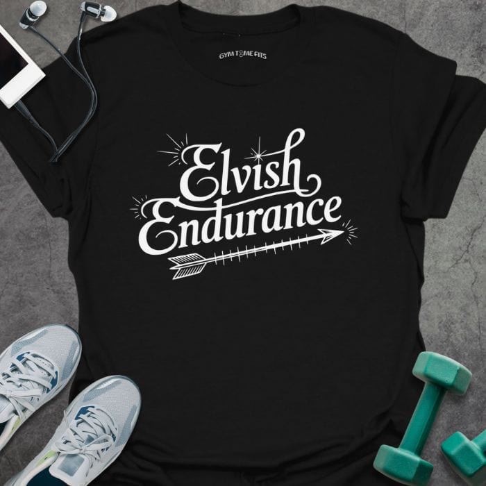 T-Shirt Black / S Elvish Endurance T-Shirt