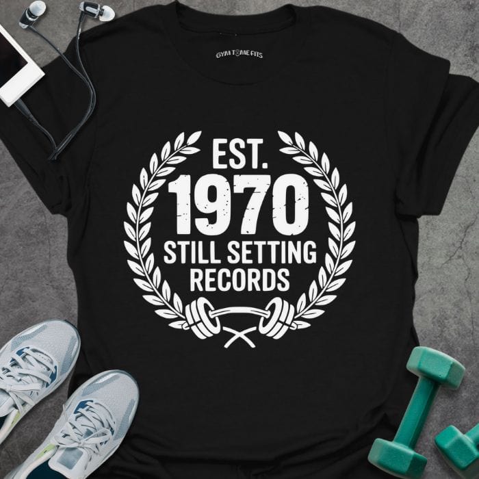 T-Shirt Black / S Est 1970 T-Shirt
