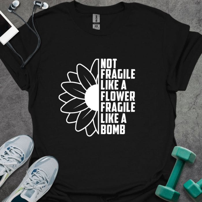 T-Shirt Black / S Fragile Like A Bomb T-Shirt