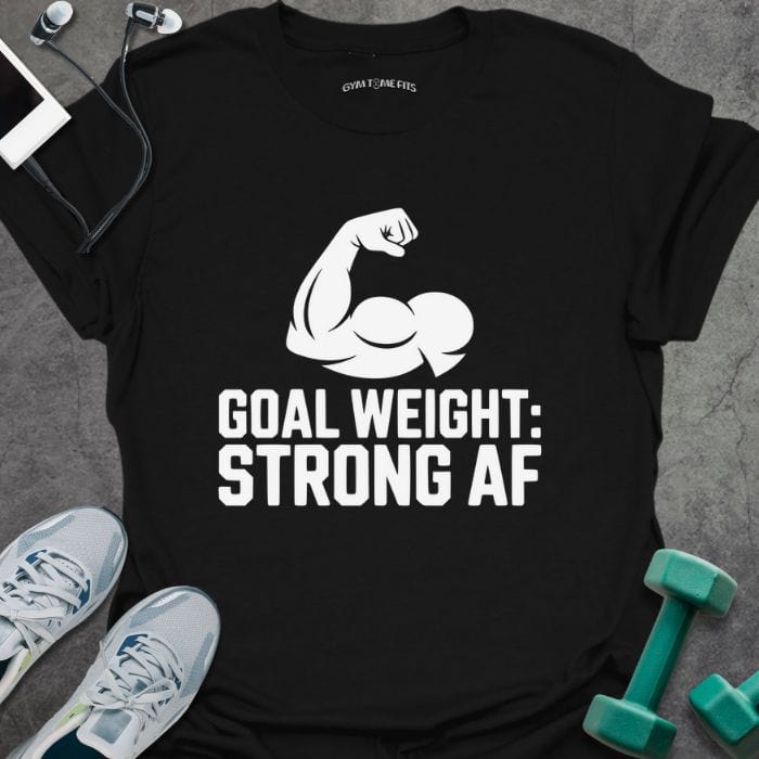 T-Shirt Black / S Goal Weight T-Shirt