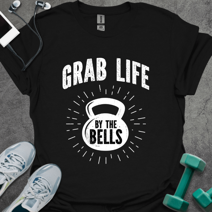 T-Shirt Black / S Grab Life By The Bells T-Shirt
