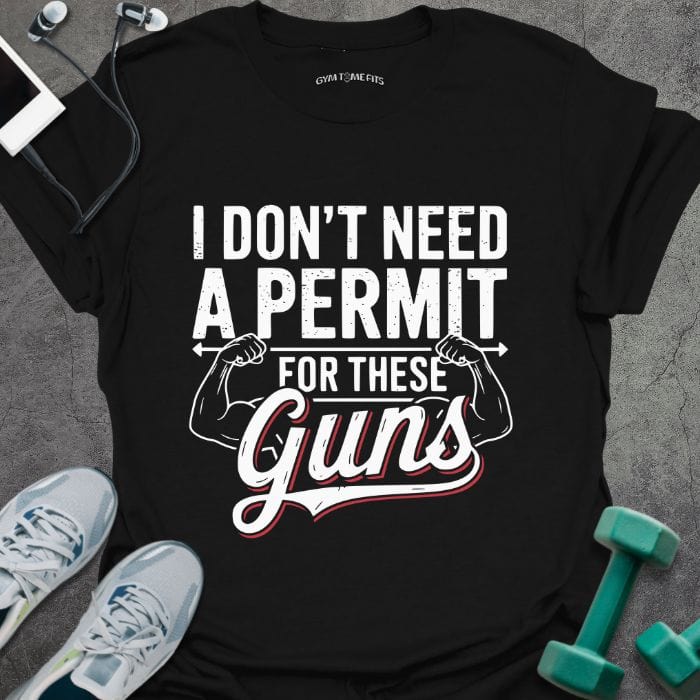 T-Shirt Black / S Gun Permit T-Shirt