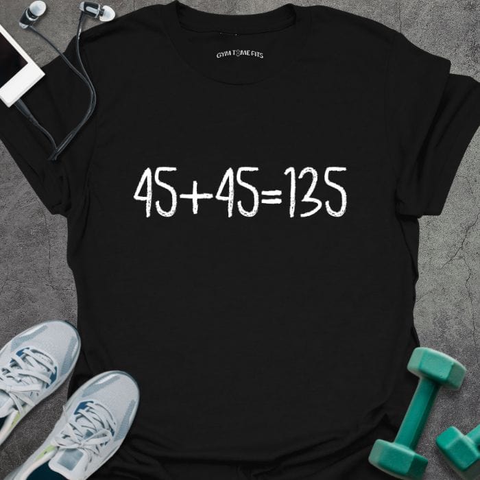 T-Shirt Black / S Gym Math T-Shirt