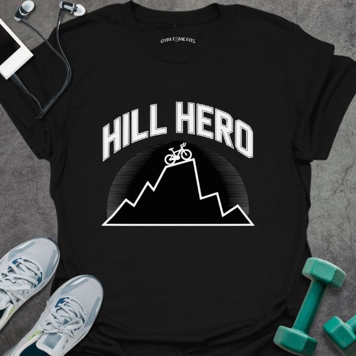 T-Shirt Black / S Hill Hero T-Shirt