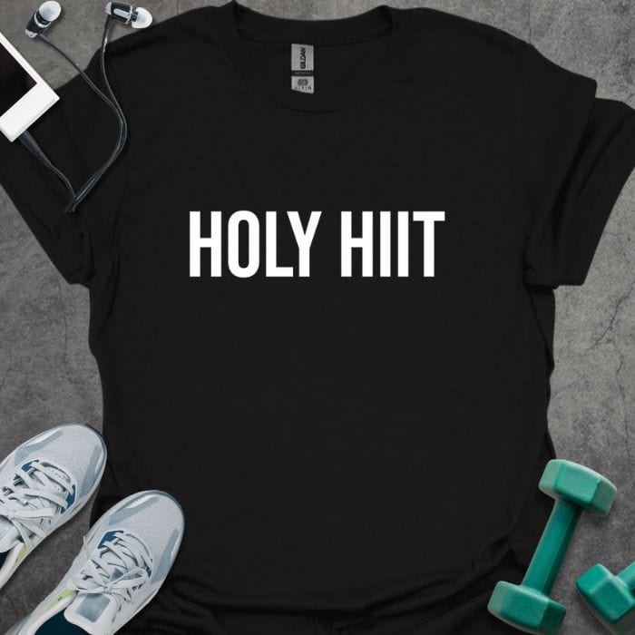 T-Shirt Black / S Holy HIIT T-Shirt