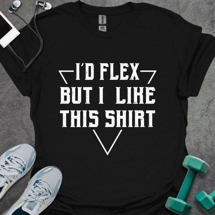 T-Shirt Black / S I'd Flex T-Shirt