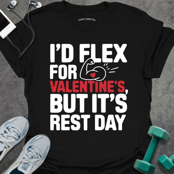 T-Shirt Black / S I'd Flex T-Shirt