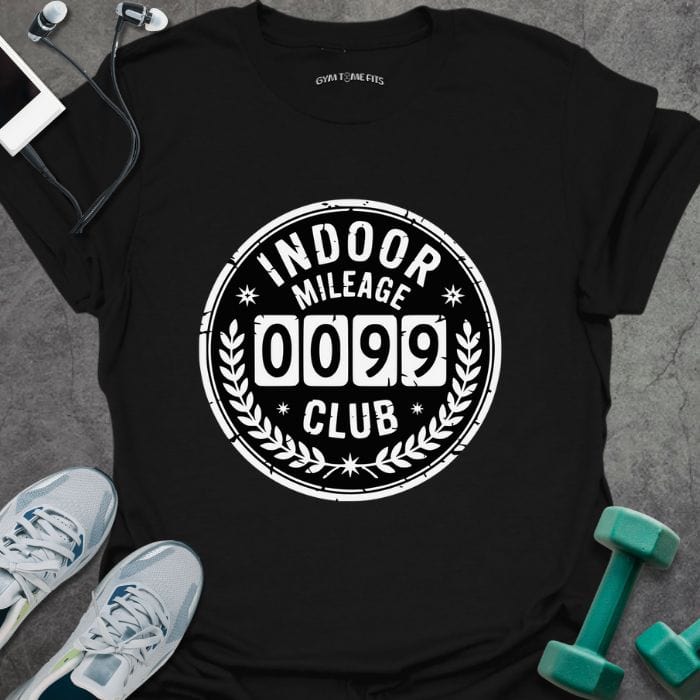 T-Shirt Black / S Indoor Mileage T-Shirt