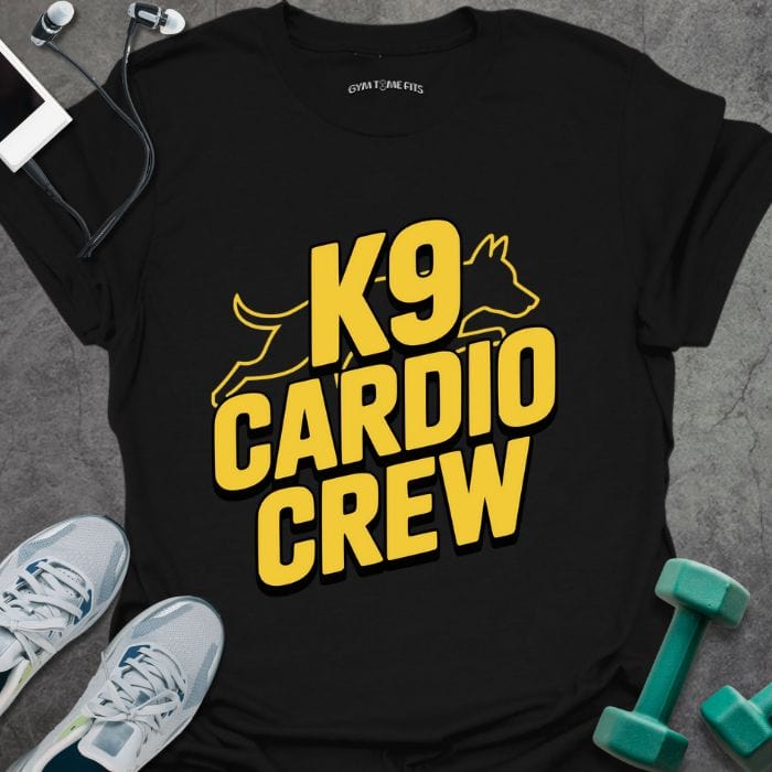 T-Shirt Black / S K9 Cardio Crew T-Shirt
