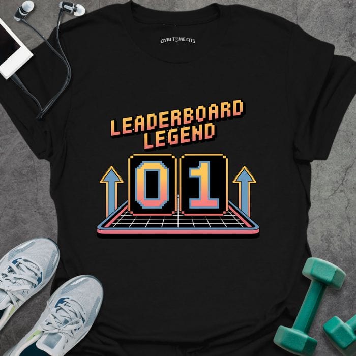 T-Shirt Black / S Leaderboard T-Shirt