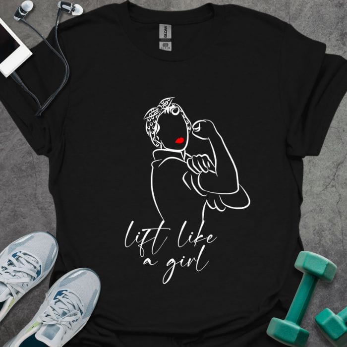 T-Shirt Black / S Lift Like Rosie T-Shirt