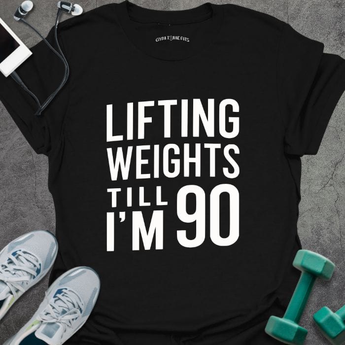 T-Shirt Black / S Lifting Til 90 T-Shirt