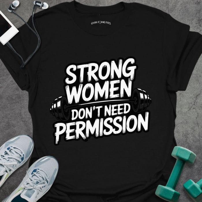 T-Shirt Black / S No Permission T-Shirt