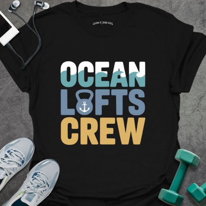 T-Shirt Black / S Ocean Lift Crew T-Shirt