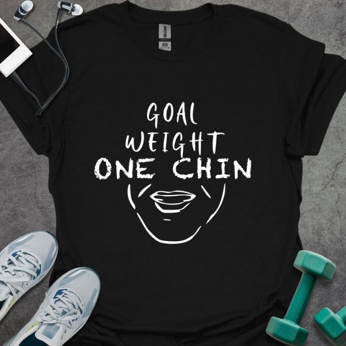 T-Shirt Black / S One Chin Goal T-Shirt