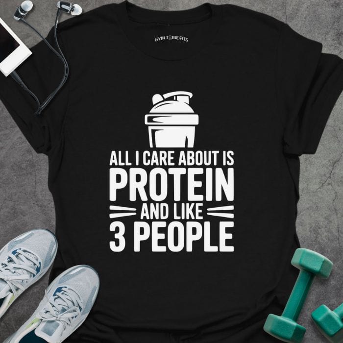 T-Shirt Black / S Protein And T-Shirt