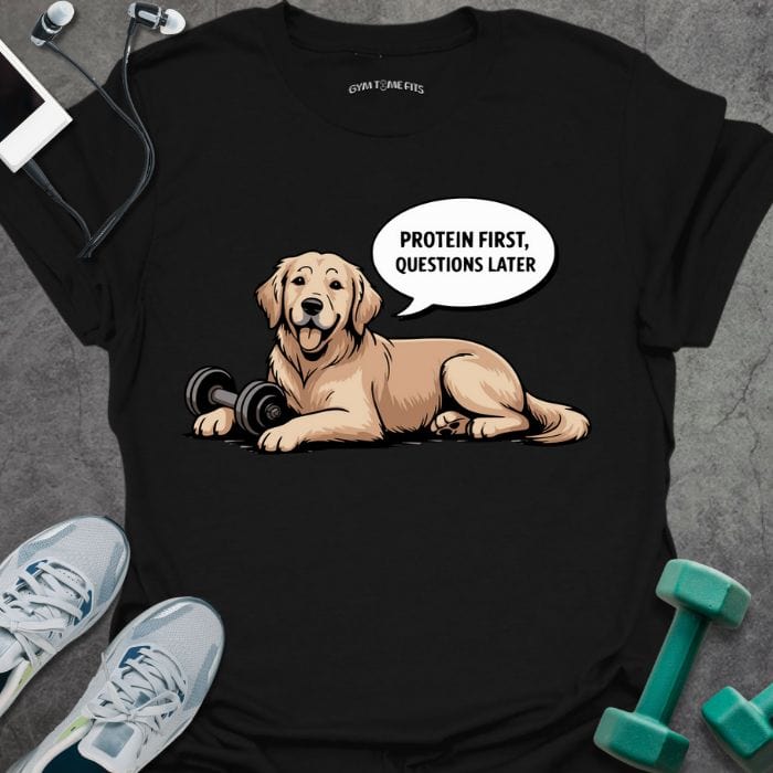 T-Shirt Black / S Protein First T-Shirt