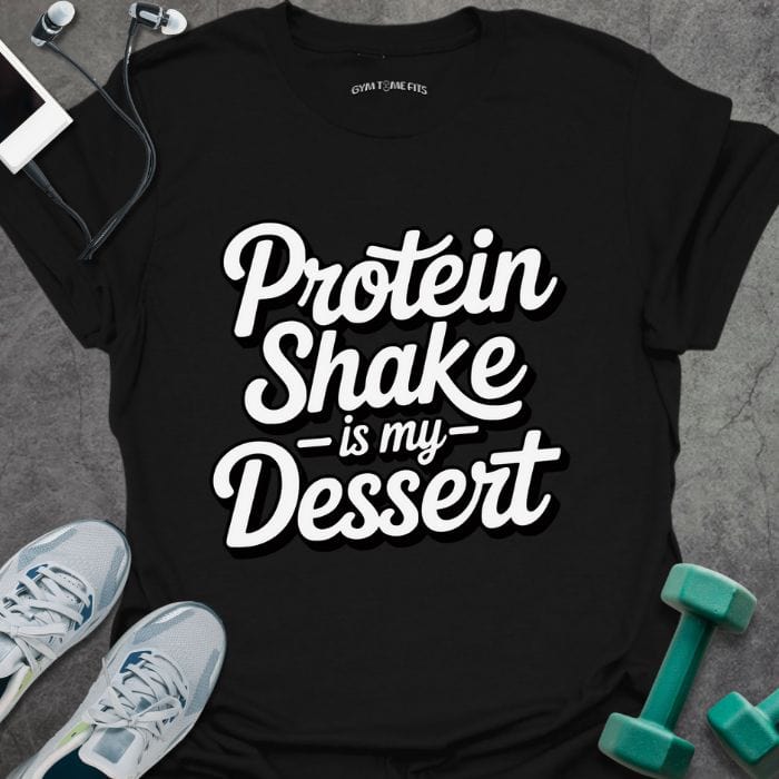 T-Shirt Black / S Protein Shake T-Shirt