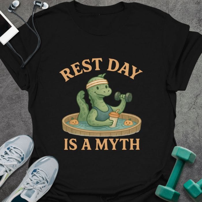 T-Shirt Black / S Rest Day Myth T-Shirt