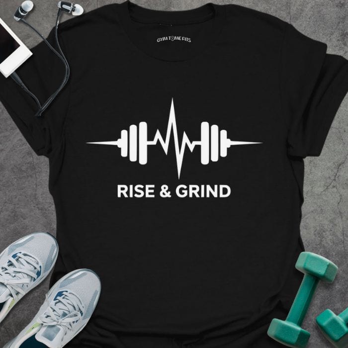 T-Shirt Black / S Rise And Grind T-Shirt