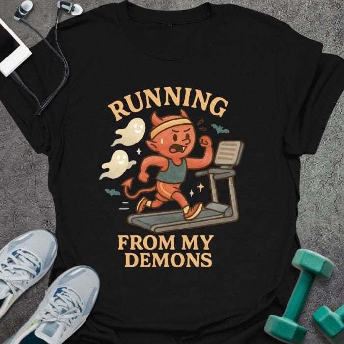 T-Shirt Black / S Running Demon T-Shirt