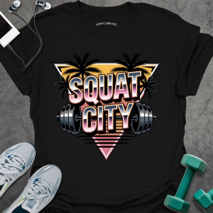 T-Shirt Black / S Squat City T-Shirt