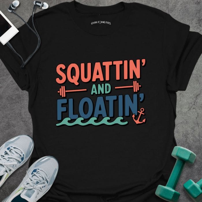 T-Shirt Black / S Squattin T-Shirt