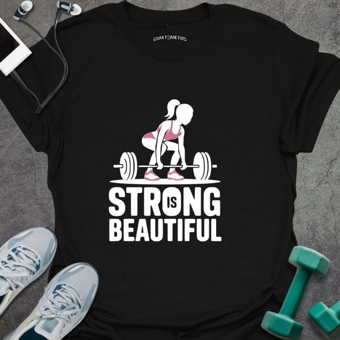 T-Shirt Black / S Strong is Beautiful T-Shirt