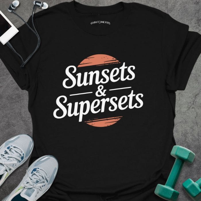 T-Shirt Black / S Sunset T-Shirt