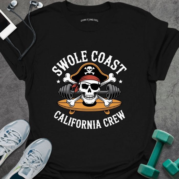 T-Shirt Black / S Swole Coast T-Shirt