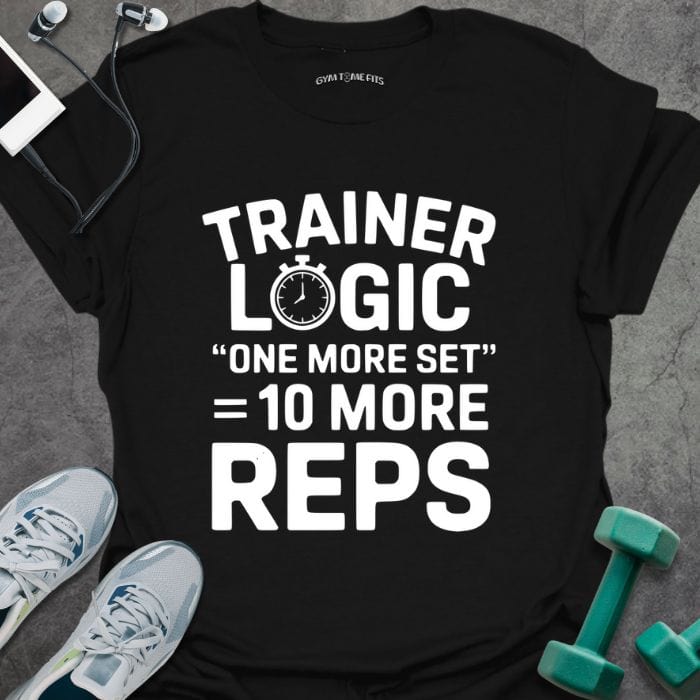 T-Shirt Black / S Trainer Logic T-Shirt