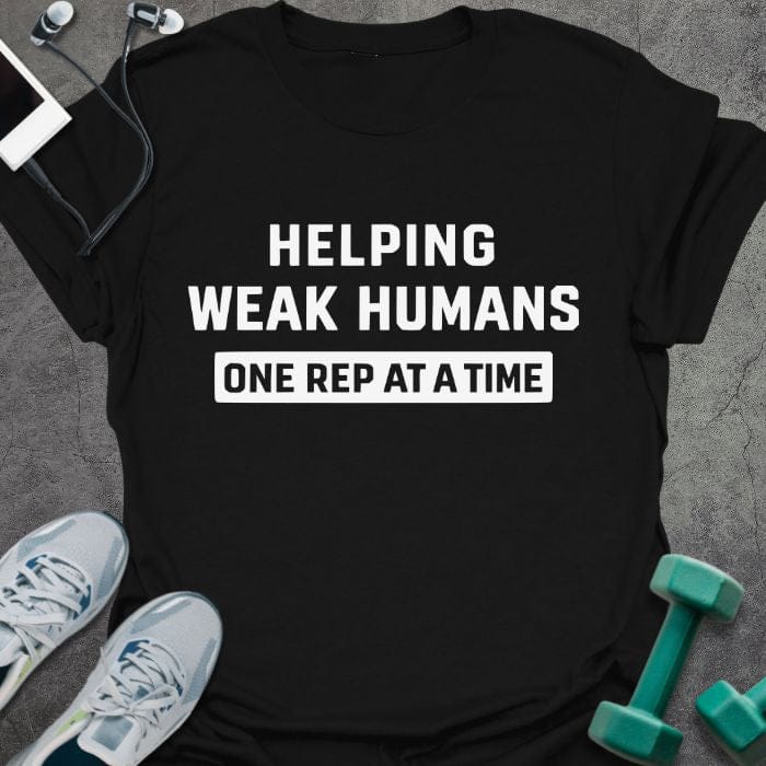 T-Shirt Black / S Weak Humans T-Shirt