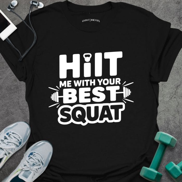 T-Shirt Black / XS HIIT Me T-Shirt