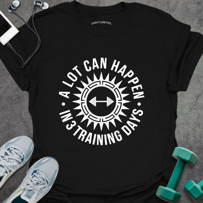 T-Shirt Black / XS In Three Days T-Shirt